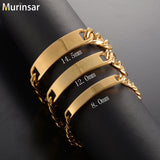 14.5mm/22cm Stainless Steel Bracelet Link Cuban Jewelry