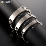 14.5mm/22cm Stainless Steel Bracelet Link Cuban Jewelry