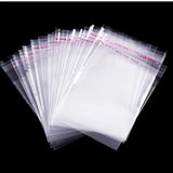 Clear Plastic Self Adhesive Bag Self Sealing Jewelry Accessories Candy Packing