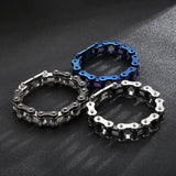 18mm Steel Stainless Motorcycle Chain Bracelet Biker Men