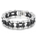18mm Steel Stainless Motorcycle Chain Bracelet Biker Men