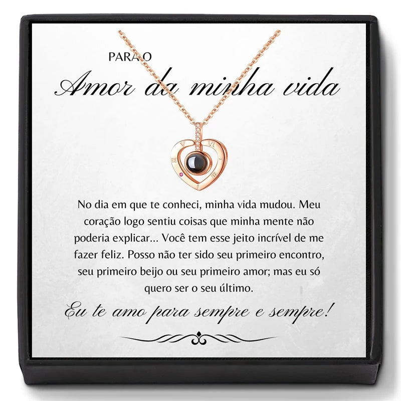 Future Wife Necklace Heart Pendant Jewelry