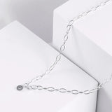 Sterling Silver Collier Choker Necklace for Women