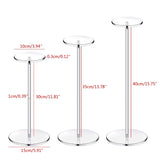 Acrylic Display Riser Hat Stand Pedestal Watch Jewelry Holder