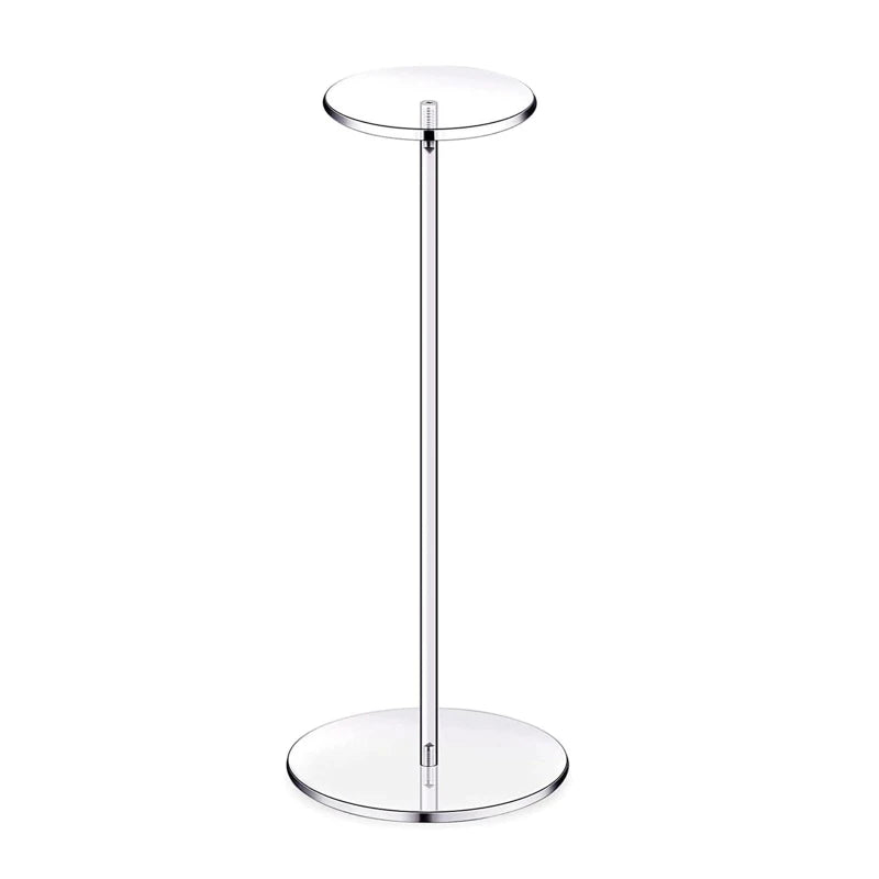 Round Hat Pedestal Display Stand for Watch Showcase