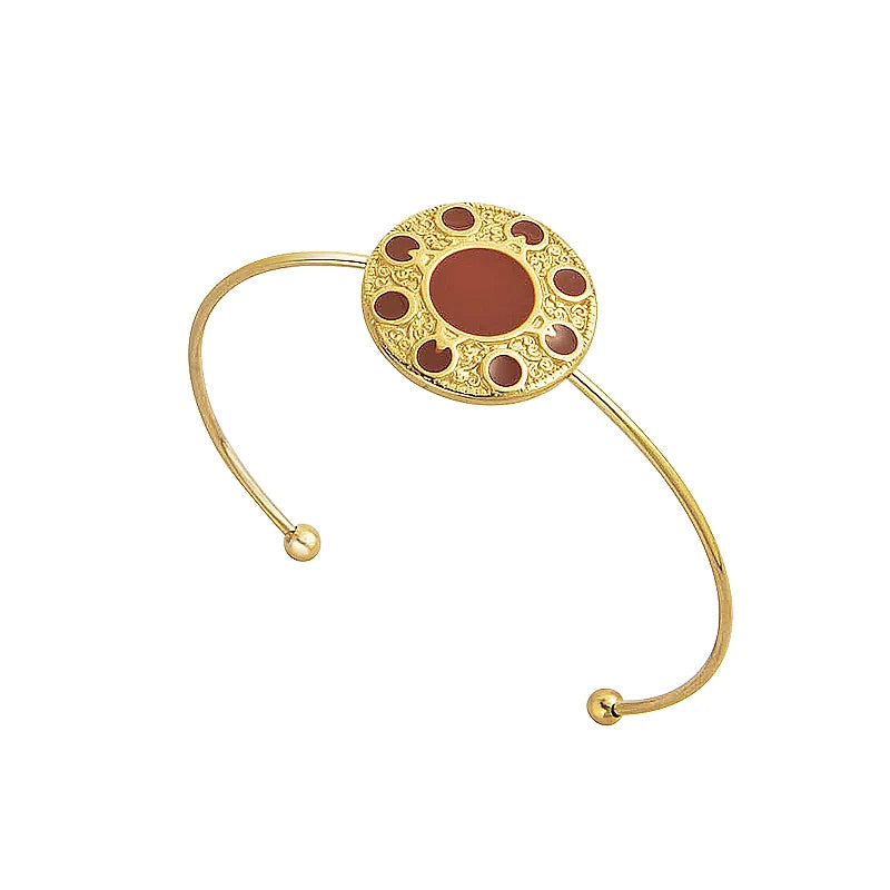 Wild&Free Colored Women Bangle Stainless Steel Bracelet