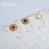 Wild&Free Colored Women Bangle Stainless Steel Bracelet