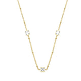 Wild & Plated Stainless Steel Necklace French Small Square Neck Choker