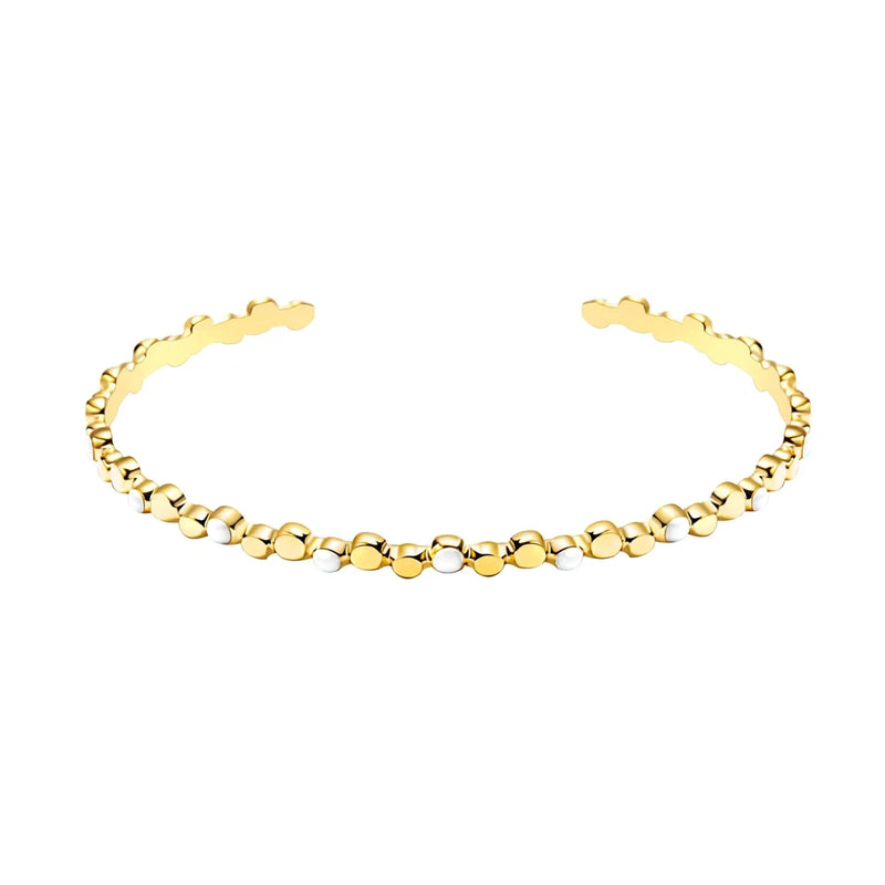 Wild & Stainless Steel Bracelet for Women - High Bangle Statement Jewelry