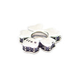 Wildflower Meadow Spacer Beads 925 Silver for Snake Chain Bracelets