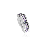Wildflower Meadow Spacer Beads Silver 925 Women Jewelry DIY Flower Charm Beads