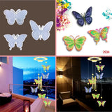 Butterfly Wind Chime Resin Mold Set for DIY Crafts