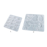 Wind Chime Silicone Mold Snail Lizard Butterfly Pendant DIY Casting