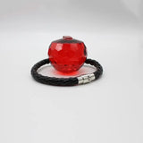 Stylish Metal Leather Bracelet For Women