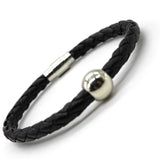 Stylish Metal Leather Bracelet For Women