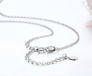 925 Sterling Silver Thin Cross Chain Choker Necklace Women Girls Kids Jewelry
