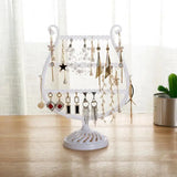Wine Bottle Jewelry Organizer Rack Necklace Earrings Stand Holder