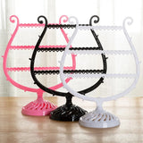 Wine Cup Shape Earrings Bracelet Pendant Display Holder Jewelry Storage Shelf