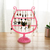 Wine Cup Shape Earrings Bracelet Pendant Display Holder Jewelry Storage Shelf