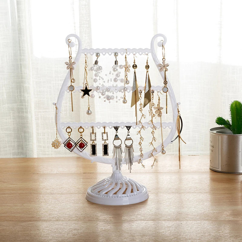 Wine Cup Shape Earrings Bracelet Pendant Display Holder Jewelry Storage Shelf