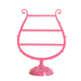 Wine Cup Shape Jewelry Display Stand Necklace Rack Holder