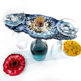 Wine Glass Holder Resin Mold Epoxy Bottle Shelf Tray Bracket Silicone DIY