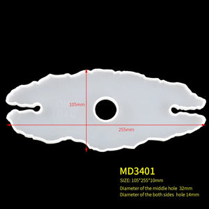 Wine Glass Holder Resin Mold Epoxy Bottle Shelf Tray Bracket Silicone DIY