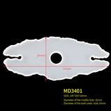 Wine Glass Holder Resin Mold Epoxy Bottle Shelf Tray Bracket Silicone DIY