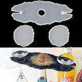 Irregular Wine Rack Silicone Mold for DIY Home Decor Resin Mould