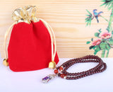 Garnet Gemstone 925 Silver Bracelet Purple Crystal Charm
