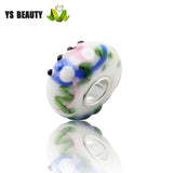 925 Sterling Silver Wing Bird Core Beads for Charm Bracelets