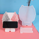 Epoxy Resin Mold Wing Phone Holder Phone Stand