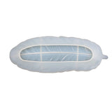 Silicone Jewelry Resin Mold Large Feather Dishes Plate Mold