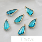Crystal Edging Pendant DIY Earrings Bracelet Necklace Material