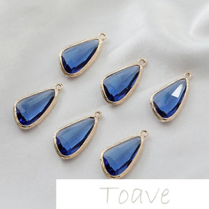 Crystal Edging Pendant DIY Earrings Bracelet Necklace Material
