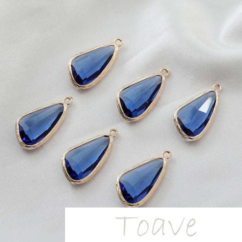 Crystal Edging Pendant DIY Earrings Bracelet Necklace Material