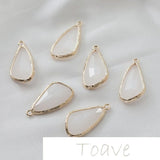 Crystal Edging Pendant DIY Earrings Bracelet Necklace Material