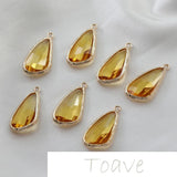 Crystal Edging Pendant DIY Earrings Bracelet Necklace Material
