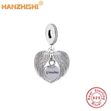 Wings Necklaces 925 Sterling Silver Dad Mum Grandma Grandad Pendant Necklace