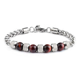 Men Bracelet Classic 8mm Hematite Strand Bracelet Charm Jewelry