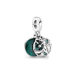 925 Silver Stars Christmas Tree Charm, Romantic Gift for Couples
