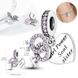 925 Silver Sweet Candy Charm Bead for Women Jewelry
