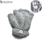 Winter Cat Paw Fingerless Gloves 021 with Snap Button Accessories