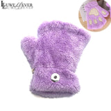 Winter Cat Paw Fingerless Gloves 021 with Snap Button Accessories