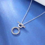 925 Sterling Silver Snowflake Chain Necklace