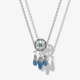 925 Sterling Silver Cable Chain Snowflake Necklace