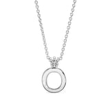 925 Sterling Silver Classic Cable Chain Snowflake Necklace