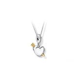 925 Sterling Silver Classic Cable Chain Snowflake Necklace
