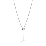 925 Silver Snowflake Heart Necklace Classic Cable Chain