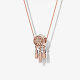 925 Sterling Silver Cable Chain Snowflake Necklace
